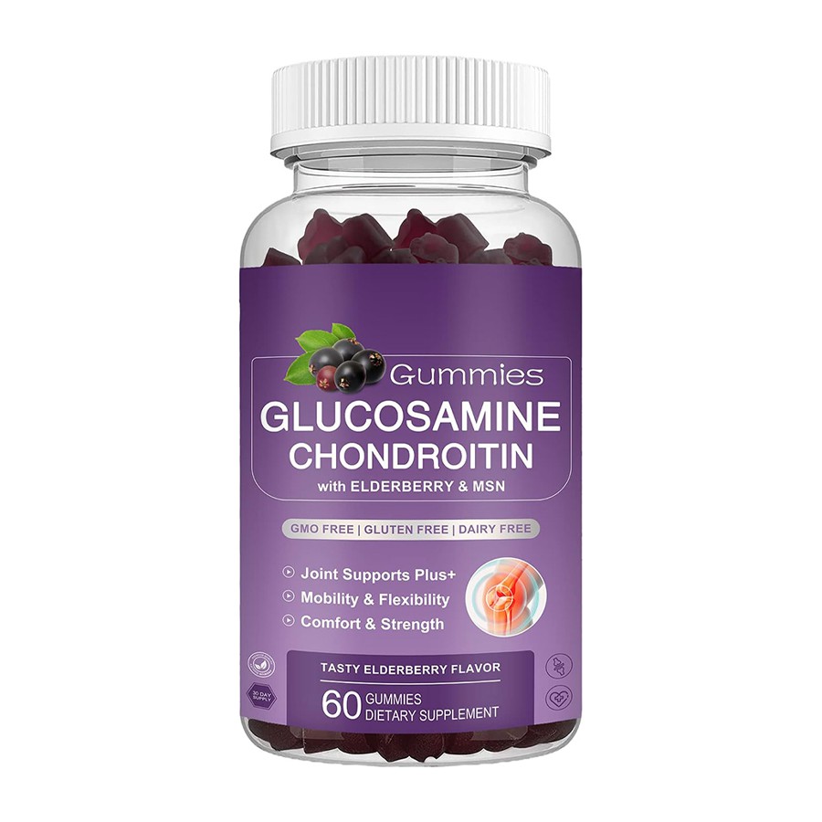 Glucosamin -Chondroitin -Gummis mit öfterberryer MSM fortgeschrittener gemeinsamer Unterstützung für den aktiven Lebensstil