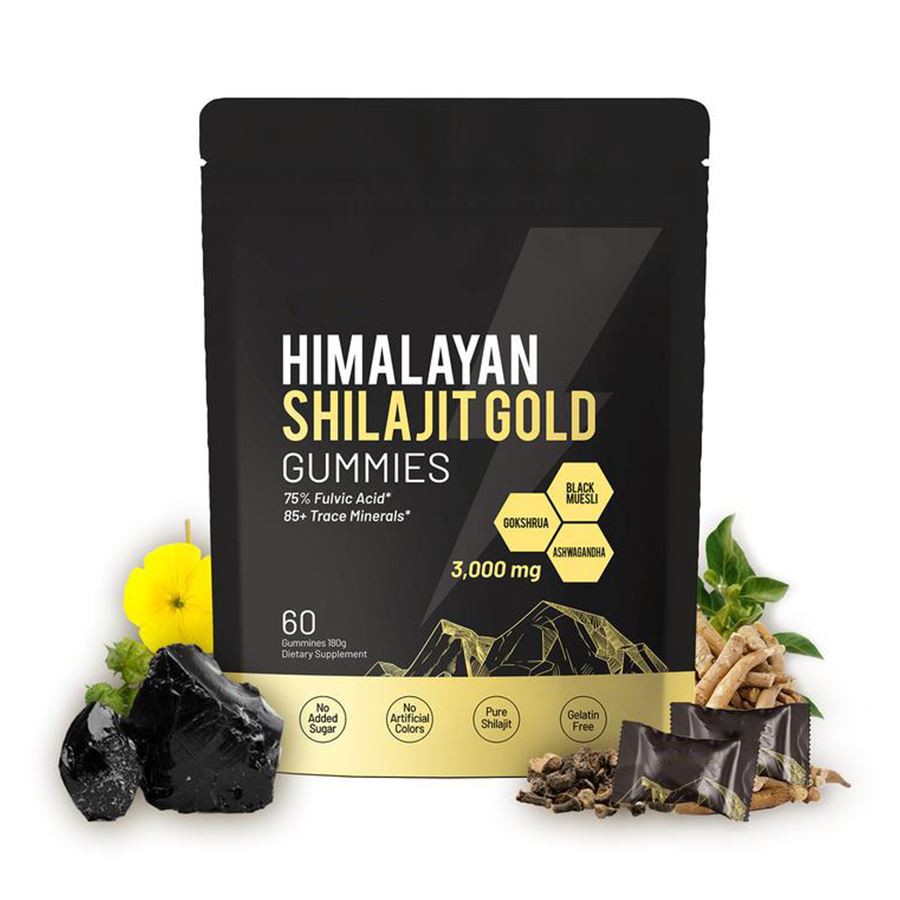 Himalaya Shilajit Gold Gummies Nature's Potent Wellness Elixir