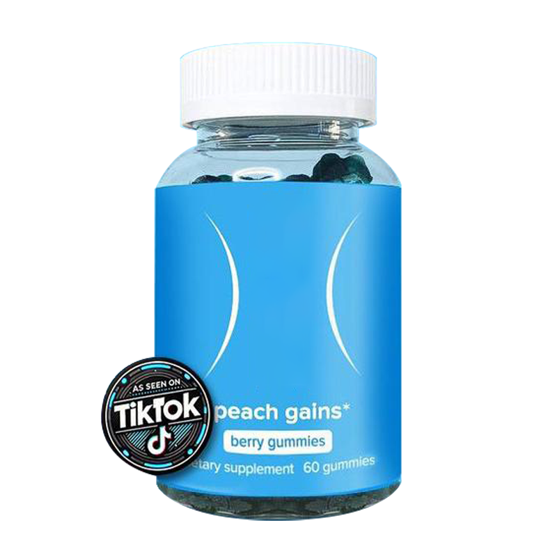 Pfirsich erhält Beerengummis