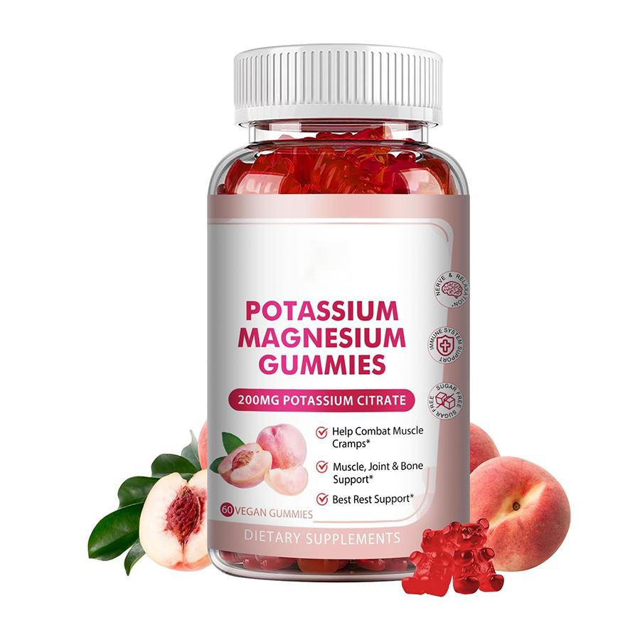 Kalium -Magnesium -Gummis: Fortgeschrittene Formel für Muskeln, Knochen und Gesamtkörperwellness