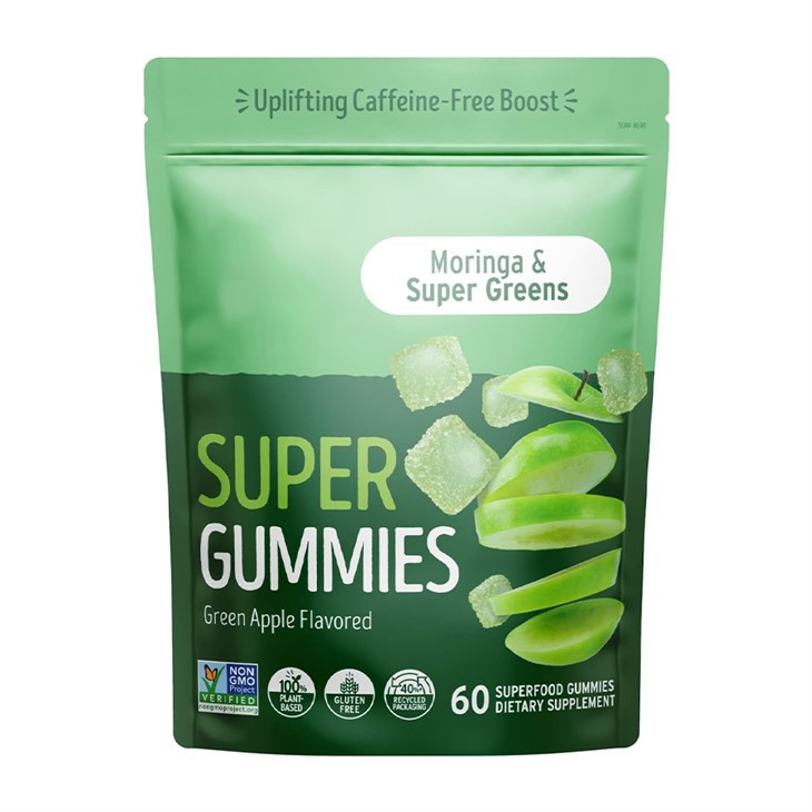 Supergummies nährstoffgepackte pflanzliche Gummis für die alltägliche Vitalität