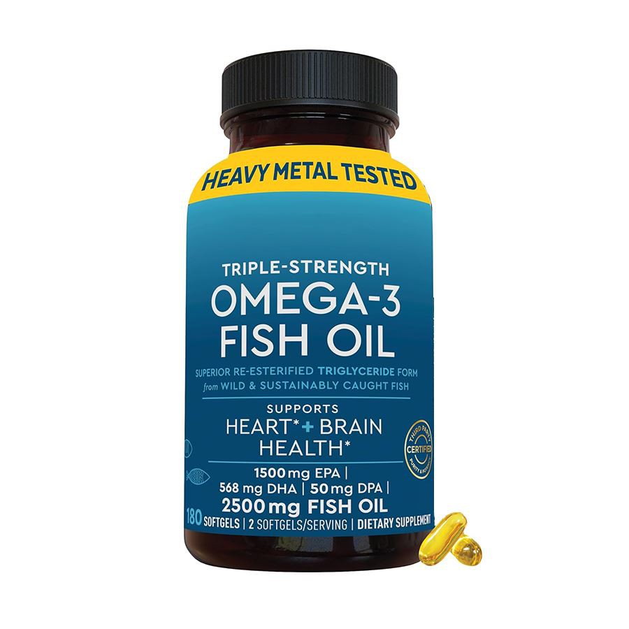 Dreifaches Omega-3-Fischöl