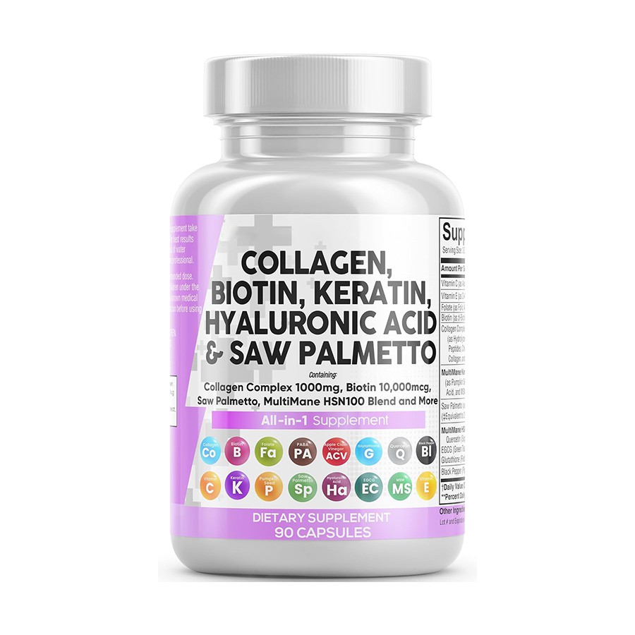 Ultimatives All-in-One-Ergänzungsmittel für Haare, Haut und Nägel